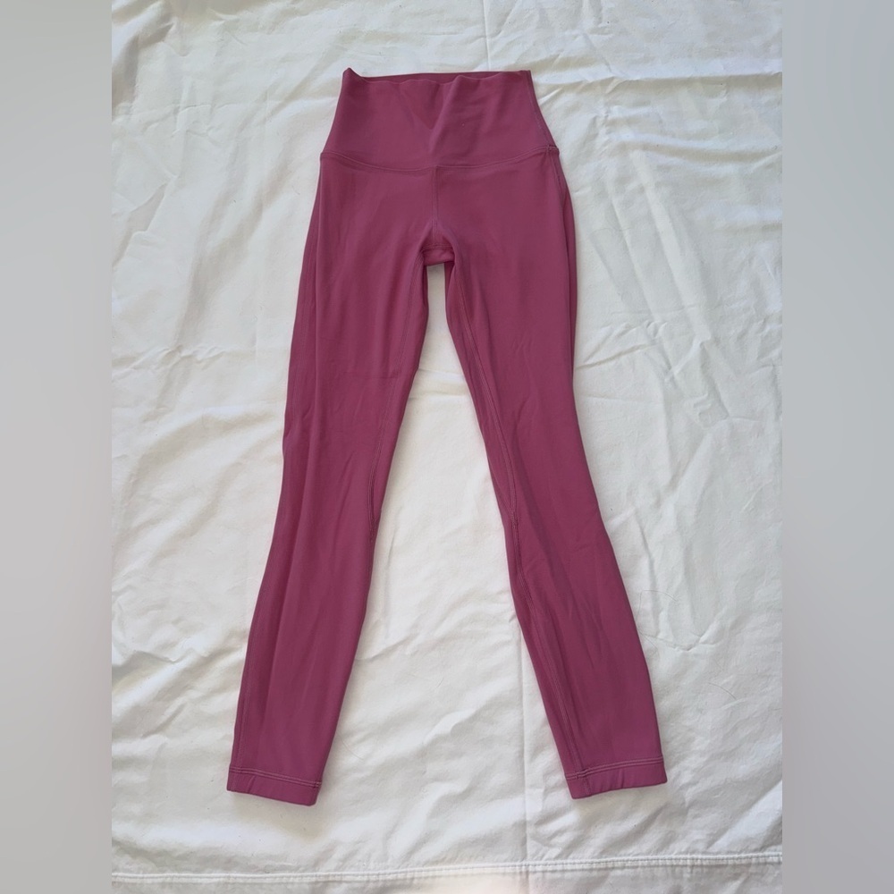 Lululemon Align pink leggings 25inch!!